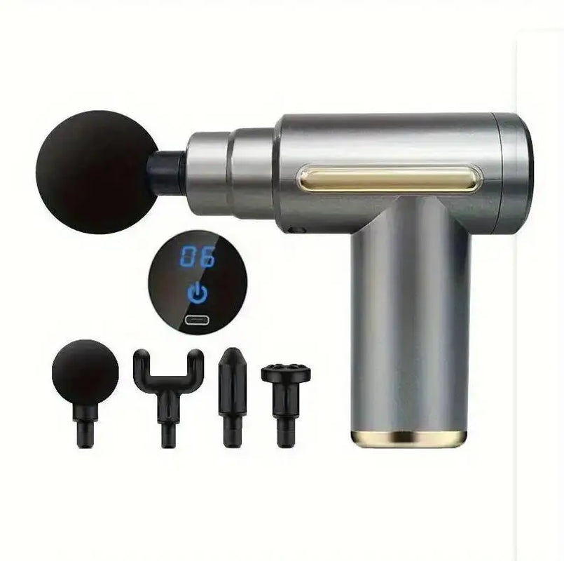 Mini Muscle Massage Gun Protable Body Massager Deep Handheld Percussion Massager for Body Back and Neck Leg