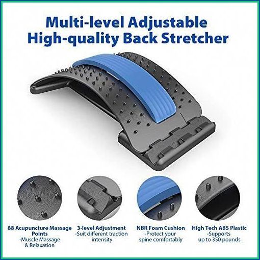 DosRelax : Étireur de dos et nuque multifonction